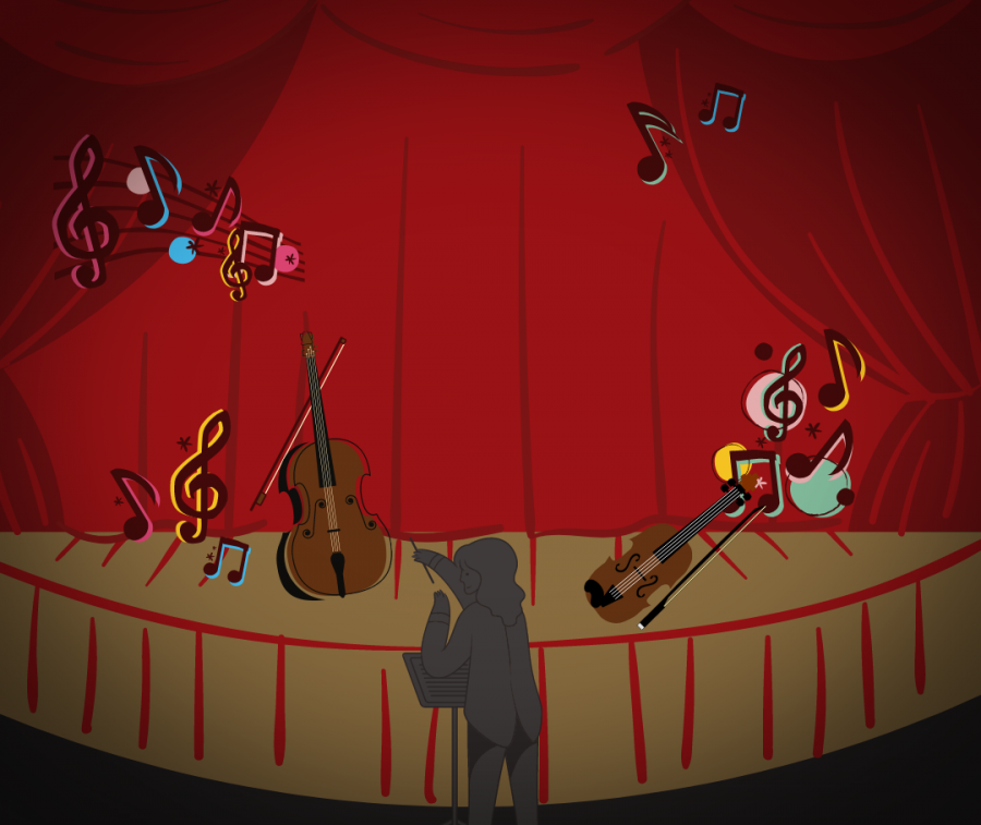 The virtual orchestra concert this year is taking place on Dec. 8.