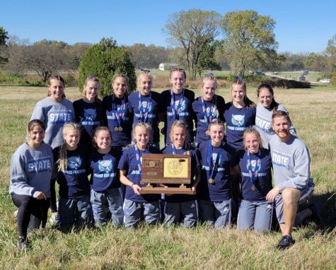 October 30- The girls cross country team wins the KSHSAA 6A State Championships  in Agusta.