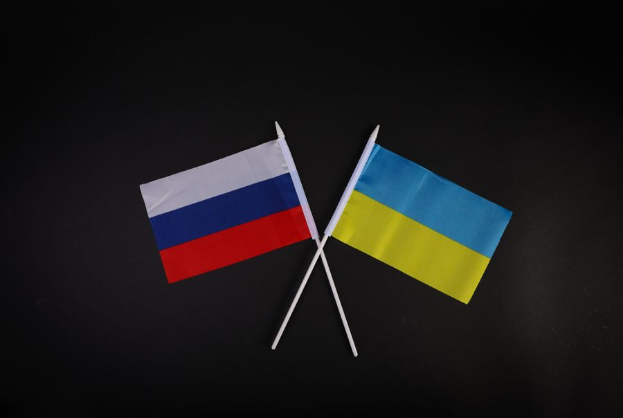 Russia and Ukraine are European countries fighting against each other in war.