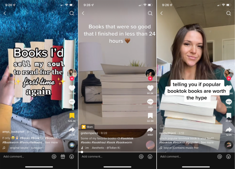 TikTok users have started discussing popular books on the social media platform and have created a community of book lovers.
