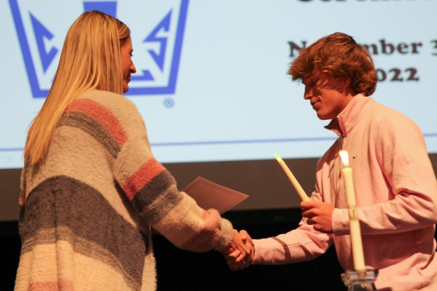 NHS Holds Yearly Induction of New Students