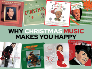 It's the time of year again when holiday tunes flood our ears, buy why do they seem to affect us so much?