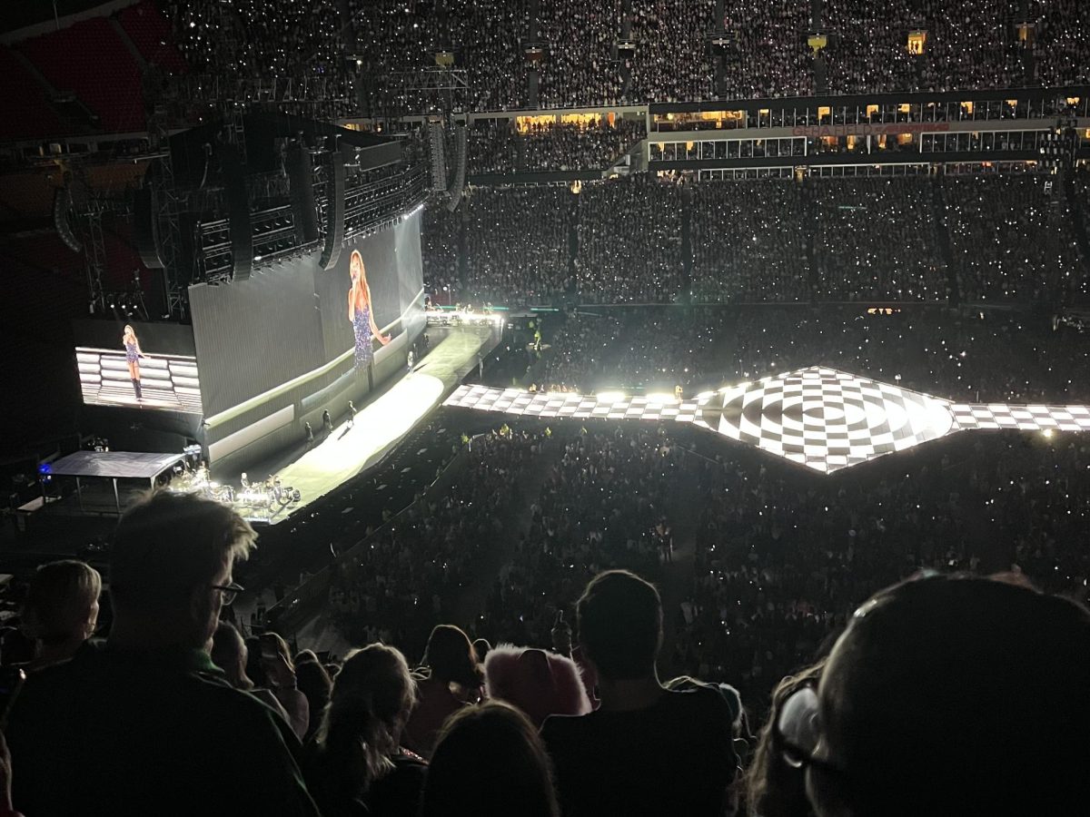 Taylor Swift performs Mastermind during night two in Kansas City.