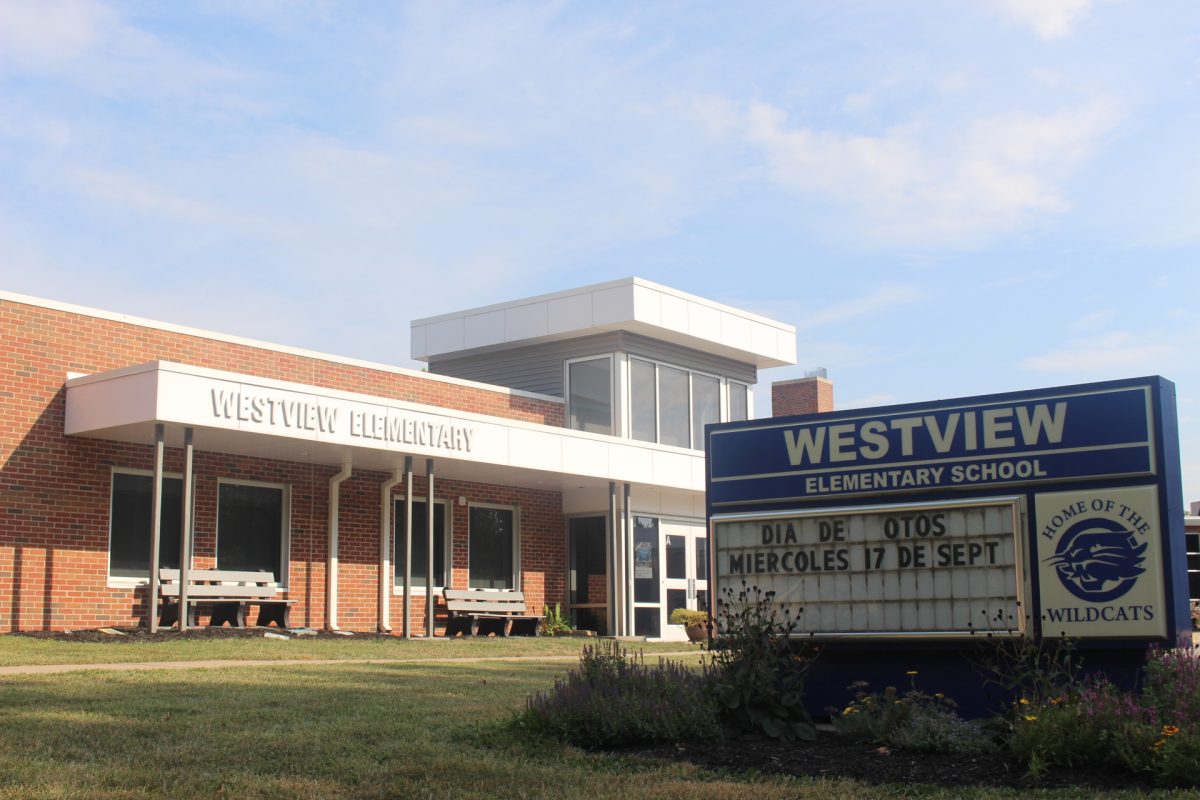 Exterior of Westview Elementary school